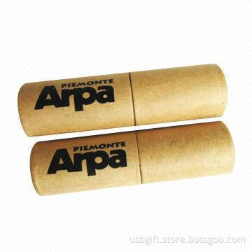 USB flash memory, customized logo paper USB flash, 4GB paper USB flash memory